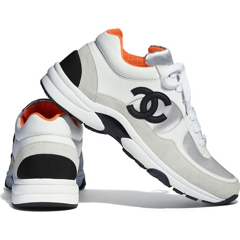 chanel sneakers orange white|Chanel white sneakers nordstrom.